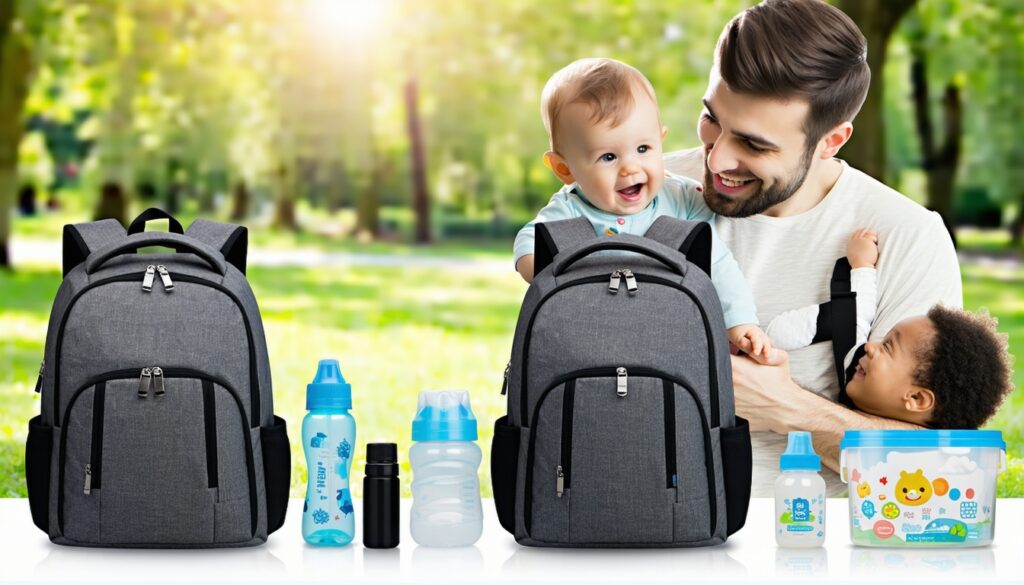 what makes a diaper backpack “dad-friendly” — features that matter || Backpackbin.com