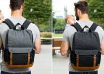 how to balance style and practicality in a diaper backpack for dads || Backpackbin.com