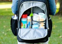 how to add emergency medical supplies to a diaper backpack || Backpackbin.com