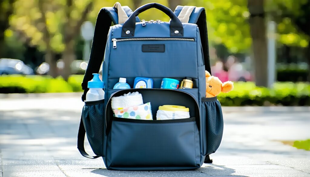 best waterproof diaper backpacks built for dads on the go || Backpackbin.com