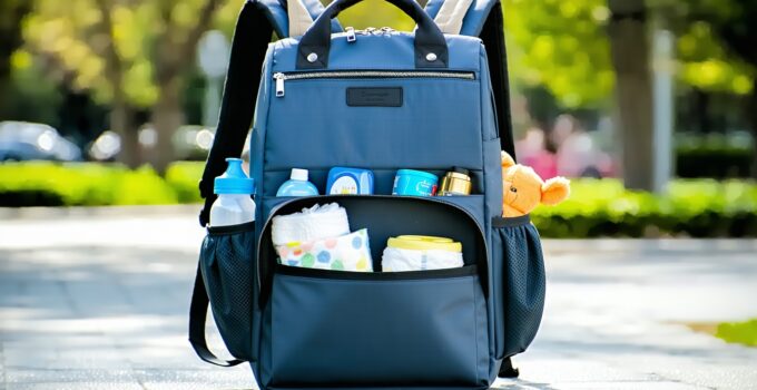 best waterproof diaper backpacks built for dads on the go || Backpackbin.com