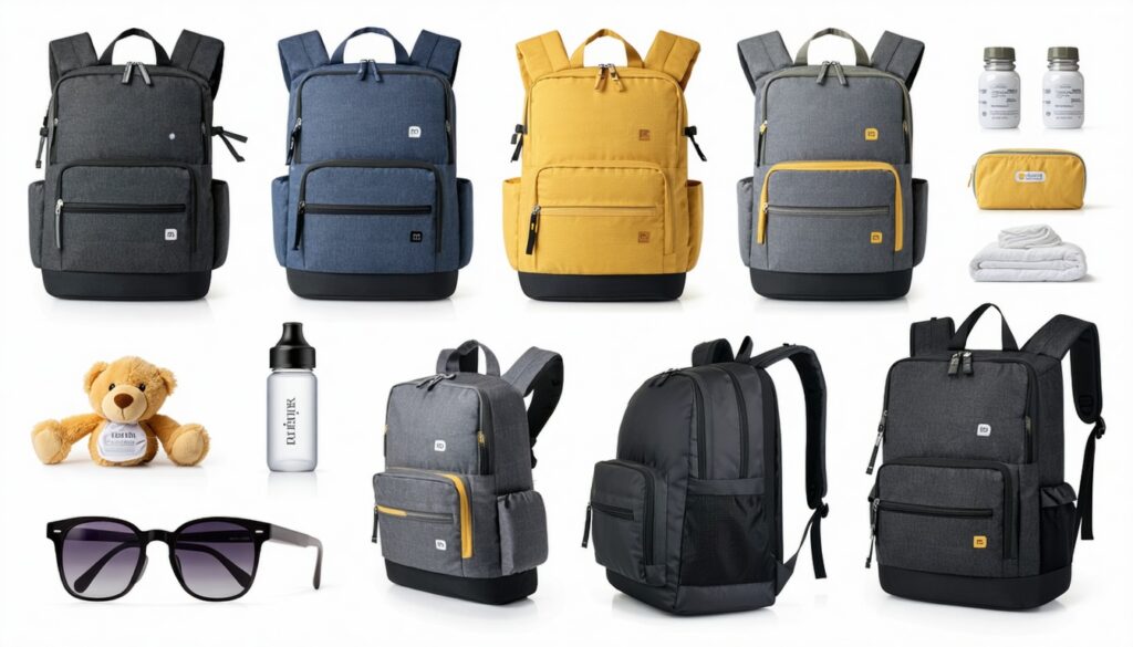 best diaper backpacks with insulated bottle pockets for dads || Backpackbin.com