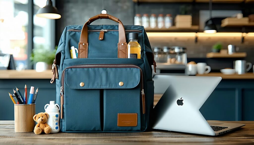 best convertible diaper backpacks that look like work bags || Backpackbin.com