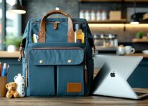best convertible diaper backpacks that look like work bags || Backpackbin.com