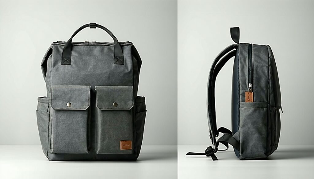 minimalist diaper backpacks that don’t look like baby bags || Backpackbin.com