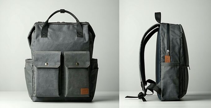 minimalist diaper backpacks that don’t look like baby bags || Backpackbin.com